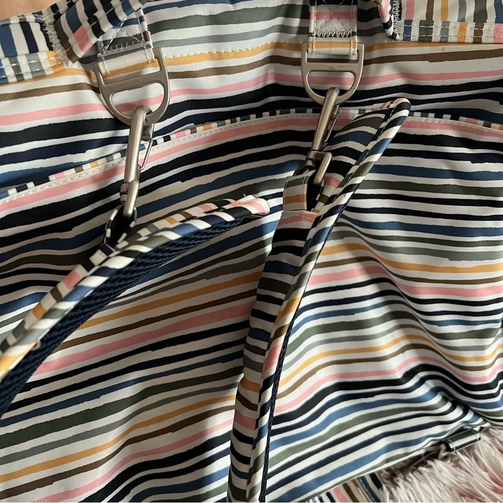 Ju-Ju-Be Striped Multi-Color Baby Bag